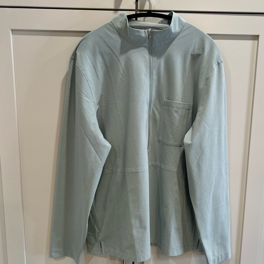 Lululemon Men’s XXL - Lightweight Quarter Zip. Sage Green